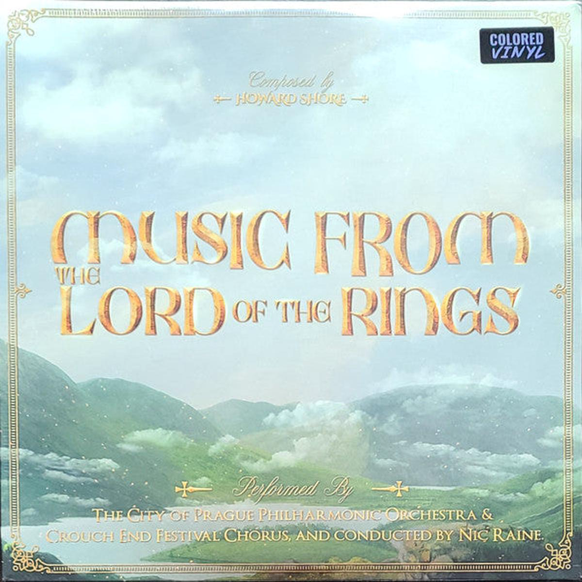 LORD OF THE RINGS 8211 SOUNDTRACK SCORE TRILOGY (BROWN 3LP) 8211 LP