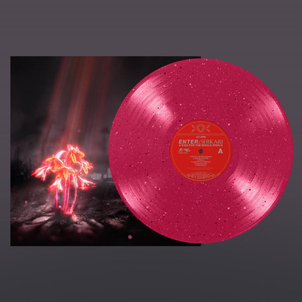 A Kiss For The Whole World Limited Pink Sparkle Vinyl LP
