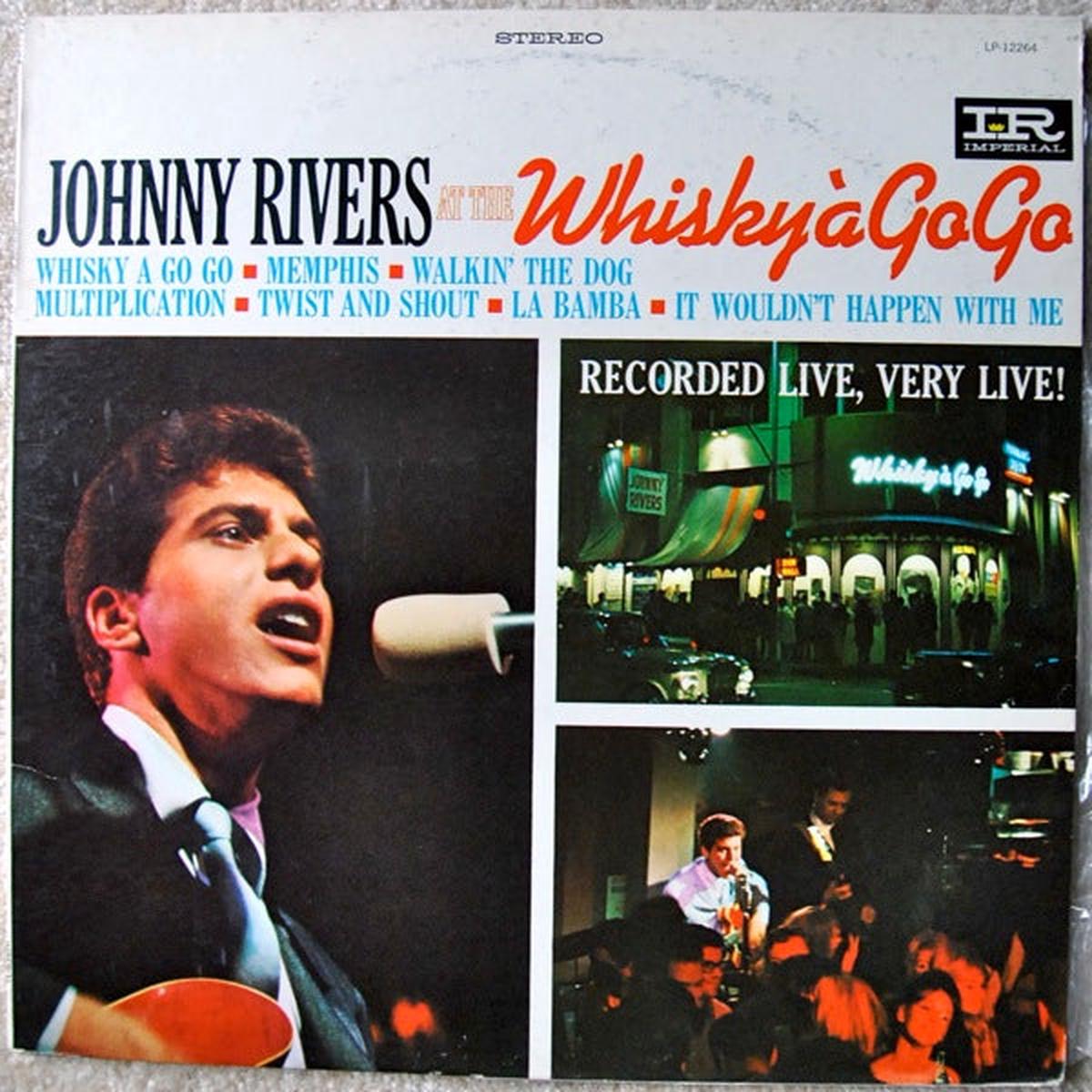 Johnny Rivers Johnny Rivers At The Whisky Go-Go -1964 – Rock & Roll (Rare Vinyl)