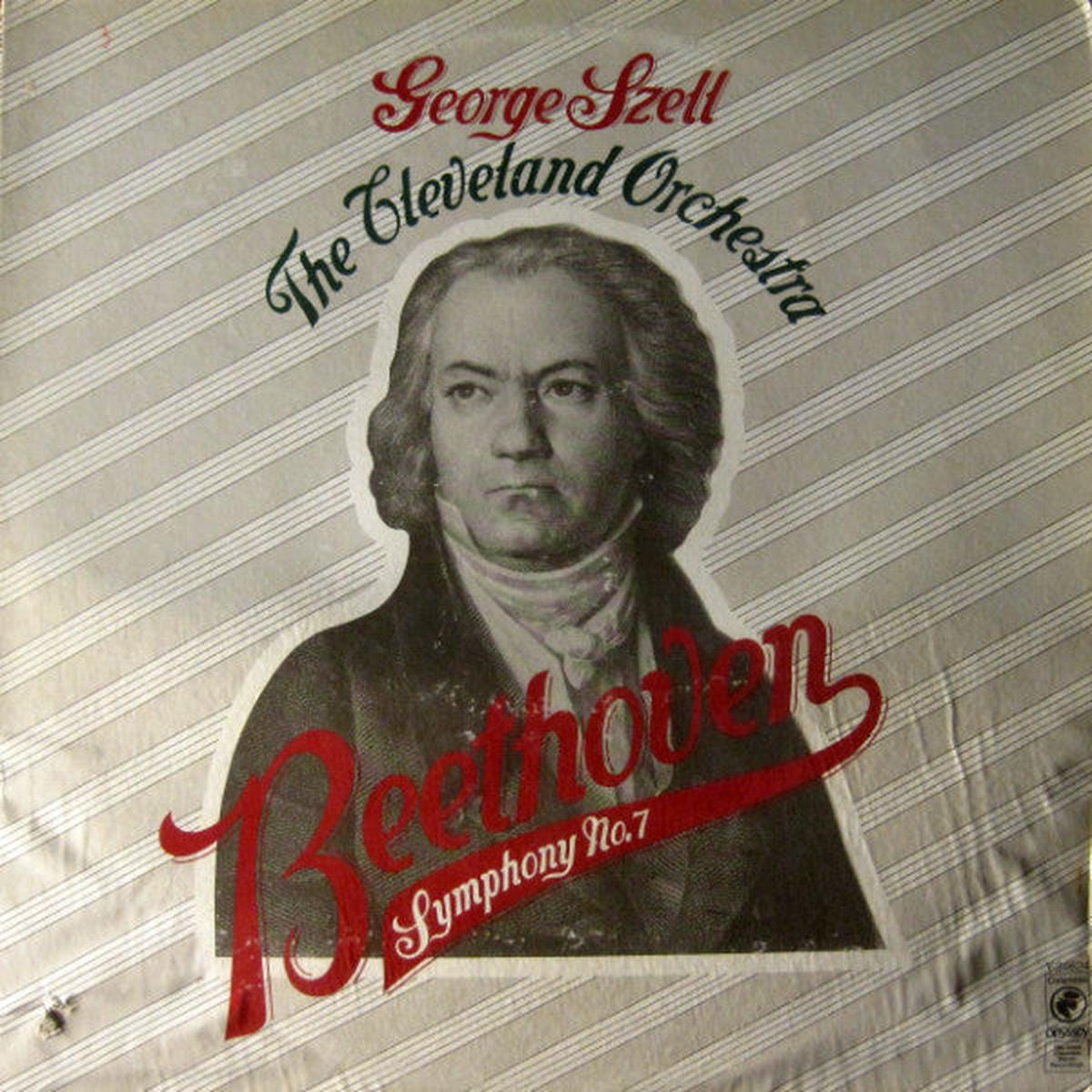 Ludwig van Beethoven, George Szell, The Cleveland Orchestra Symphony No. 7 1978 Classical (vinyl lp)