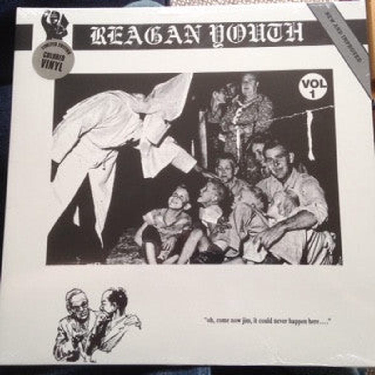REAGAN YOUTH 8211 VOLUME 1 SILVER VINYL 8211 LP