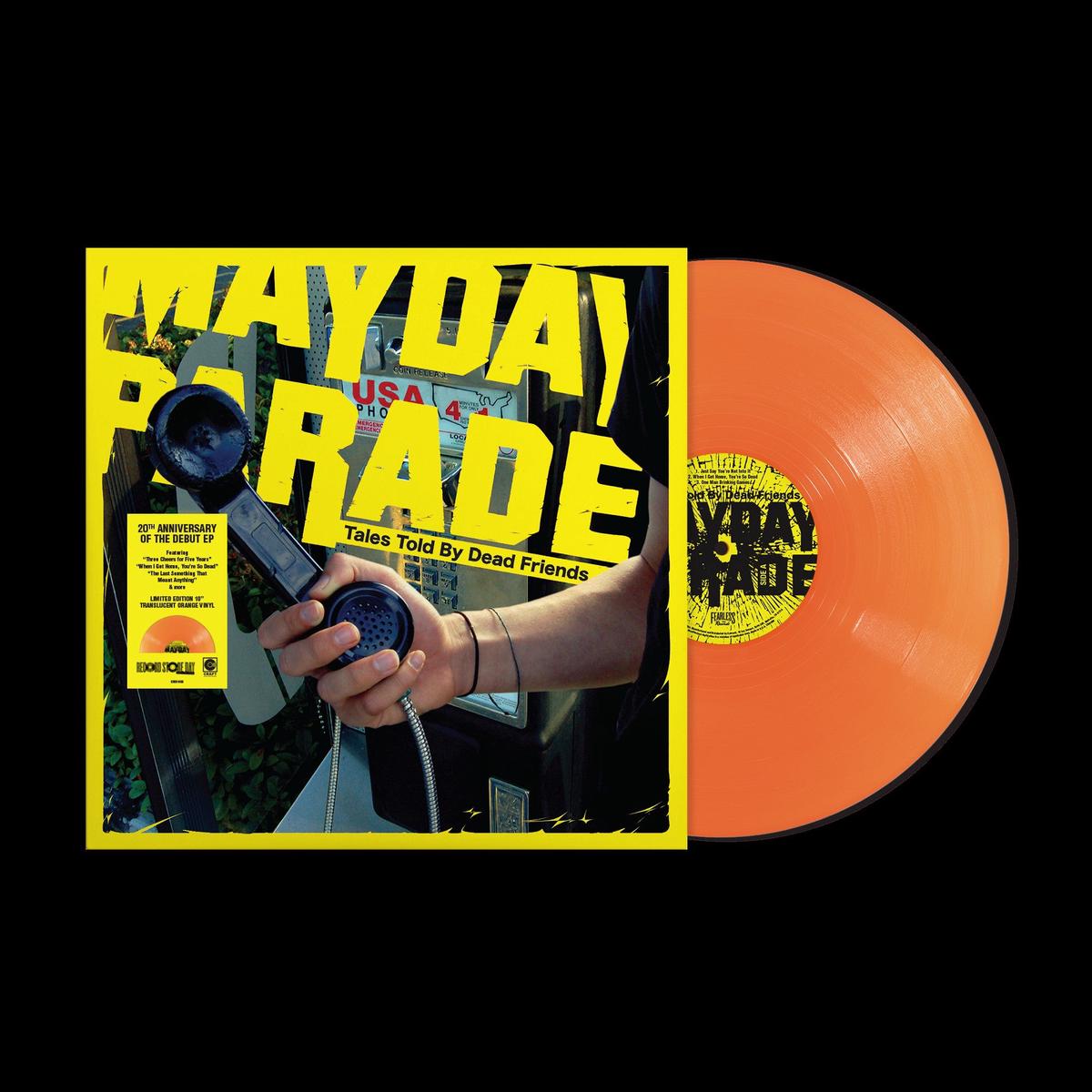 Mayday Parade – Tales Told By Dead Friends – 1LP – Orange Limited Edition Vinyl [Record Store Day 2026]