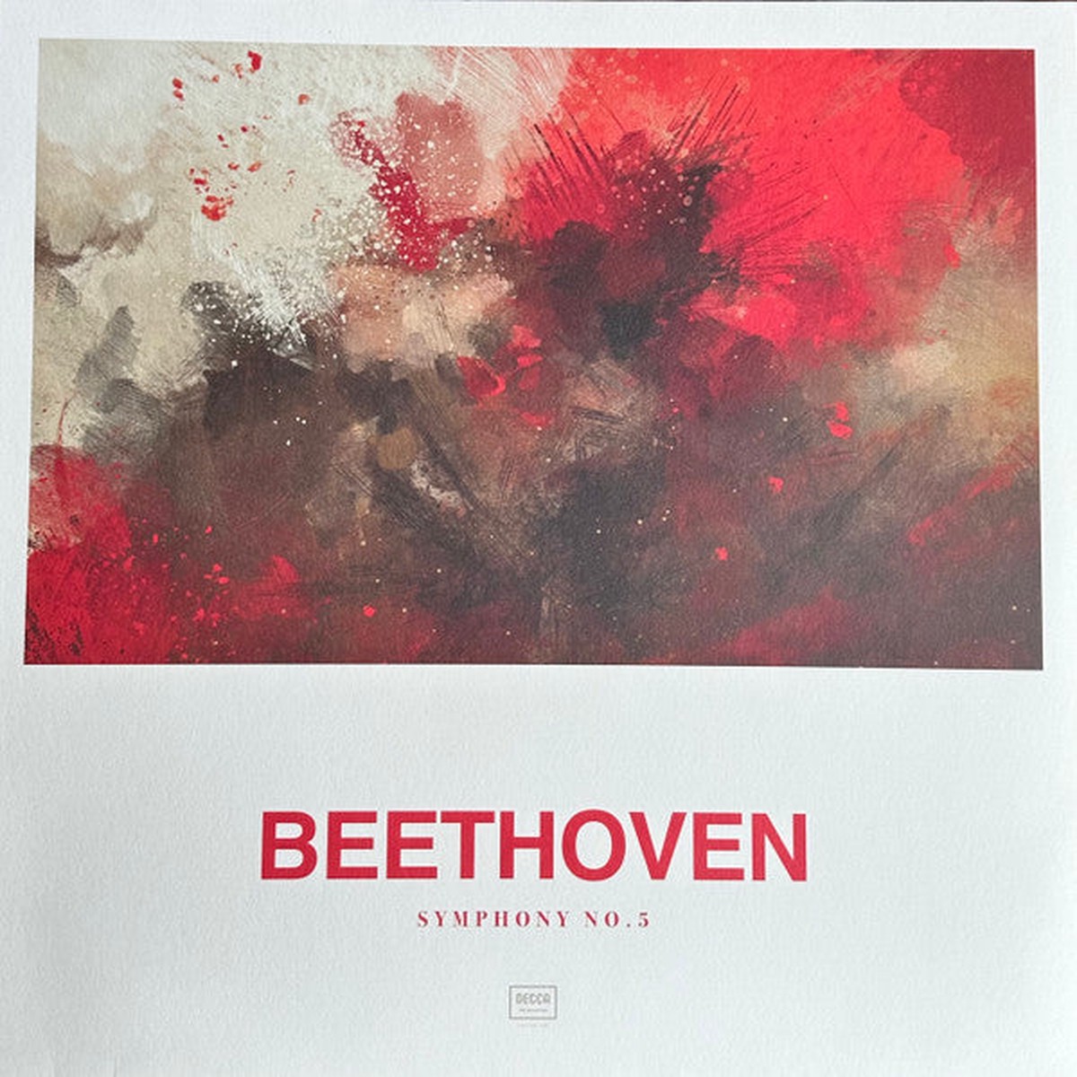 BEETHOVEN / WIENER PHILHARMONIKER – BEETHOVEN SYMPHONIE NO. 5 : RED VINYL – LP