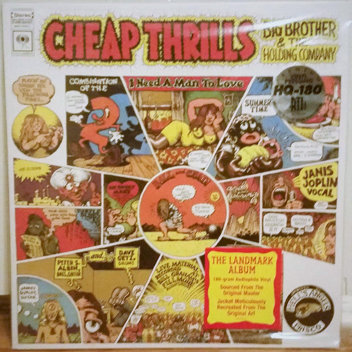 BIG BROTHER 038 THE HOLDING COMPANY 8211 CHEAP THRILLS STEREO 8211 LP