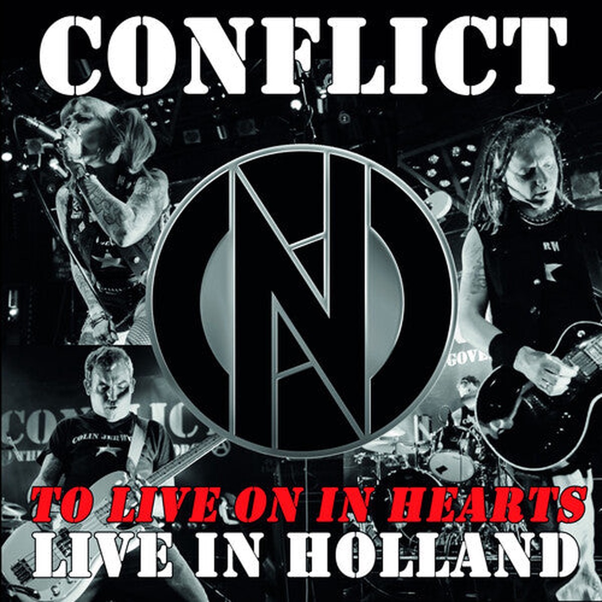 Conflict: To Live On In Hearts: Live In Holland – Transparent Red Vinyl – VINYL LP