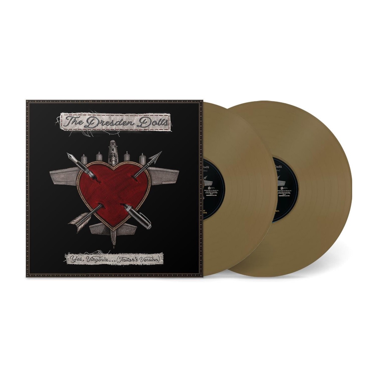 DRESDEN DOLLS – YES VIRGINIA: TAILOR’S VERSION (GOLD) – LP