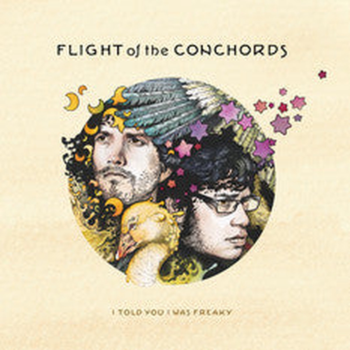 FLIGHT OF THE CONCHORDS – I TOLD YOU I WAS FREAKY : BLACK VINYL – LP