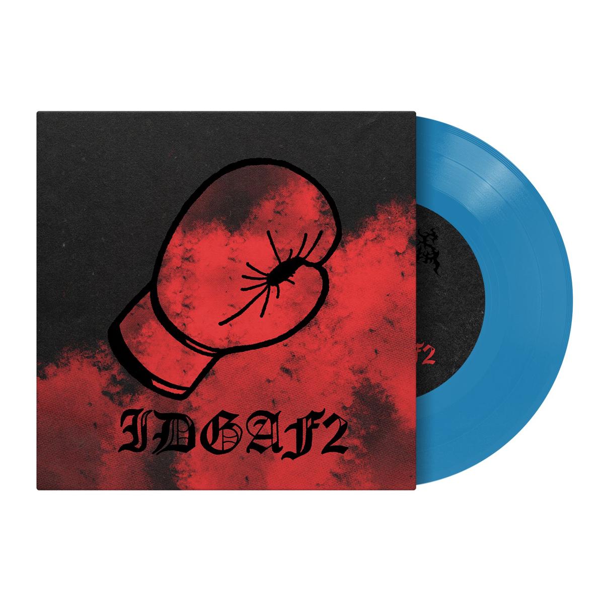 IDGAFII / Just A Man – Blue Vinyl 7″