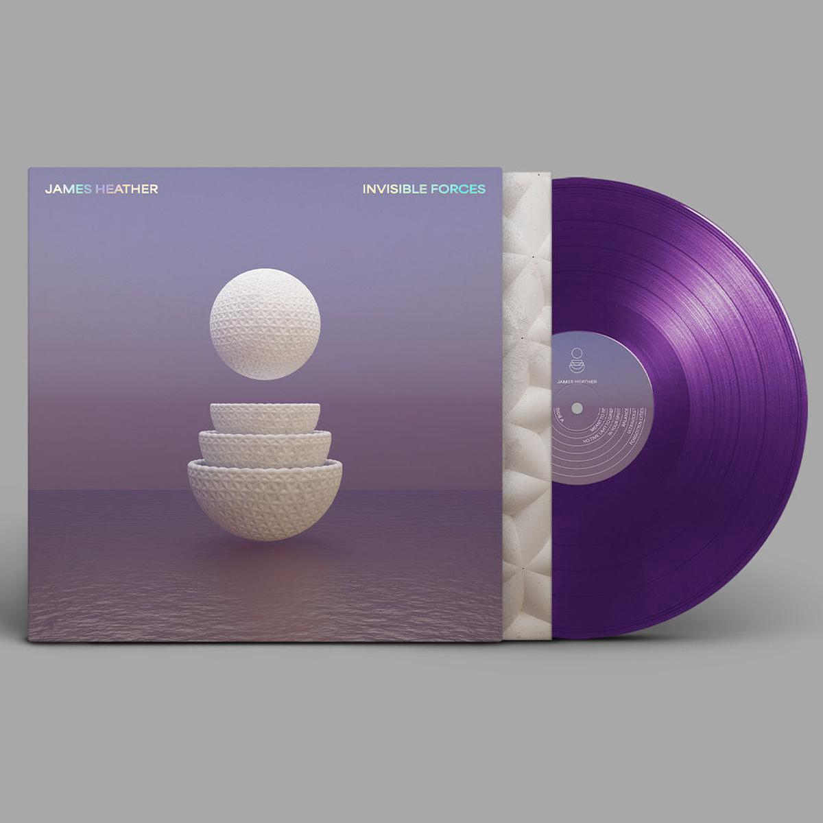 Invisible Forces Exclusive Signed Purple Vinyl LP