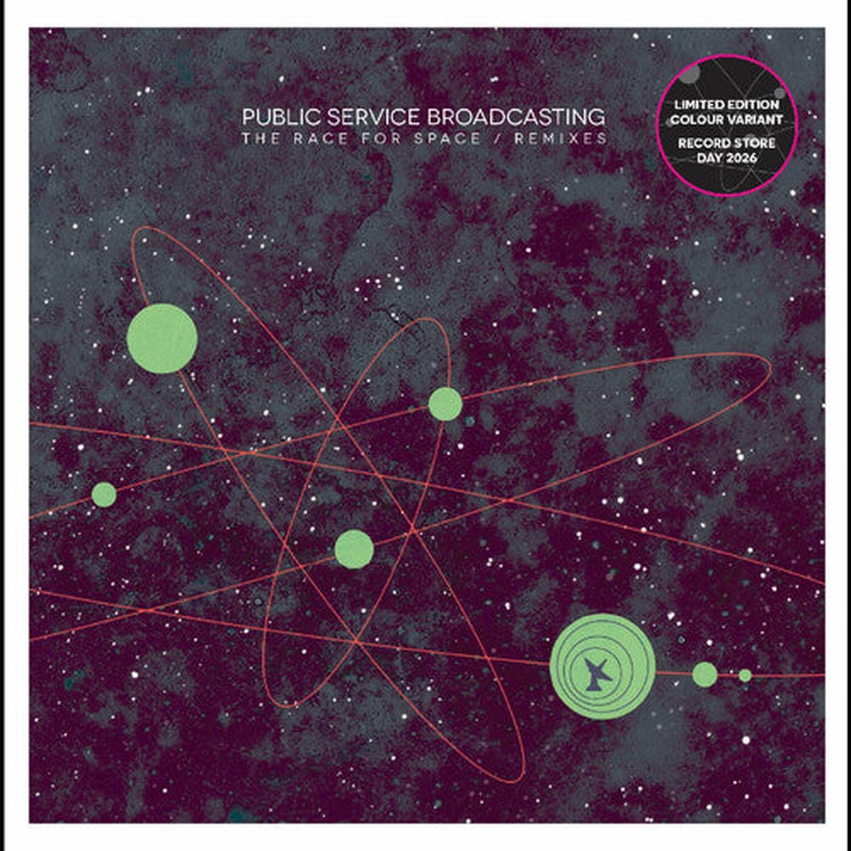 Public Service Broadcasting: The Race For Space (Remixes) – VINYL LP
