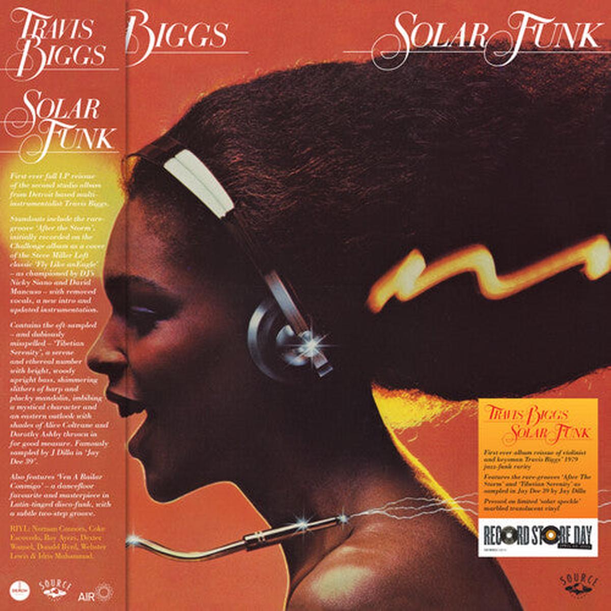 Travis Biggs: Solar Funk – Limited ‘Solar Speck’ Colored Vinyl – VINYL LP