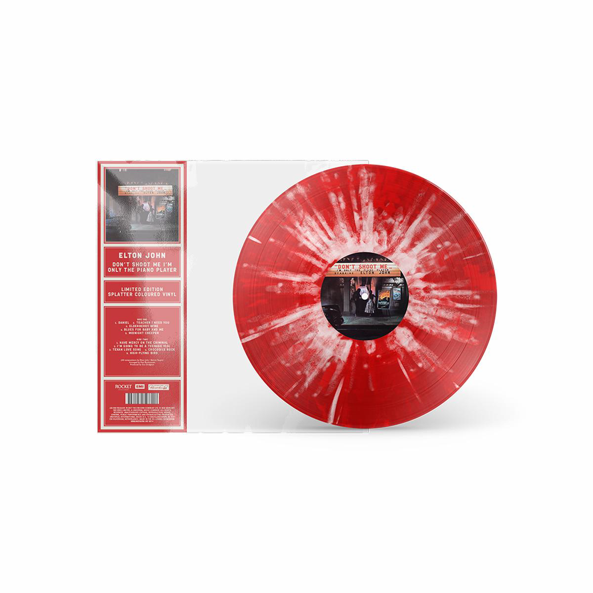 Dont Shoot Me Im Only The Piano Player Limited Edition Splatter Vinyl LP