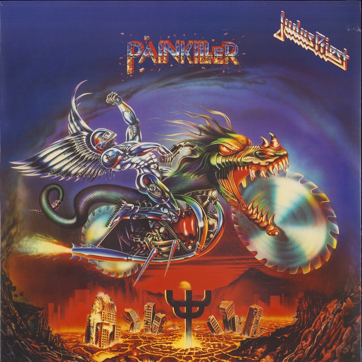 Judas Priest Painkiller (Vinyl LP, 180g, EU Reissue, 2017)