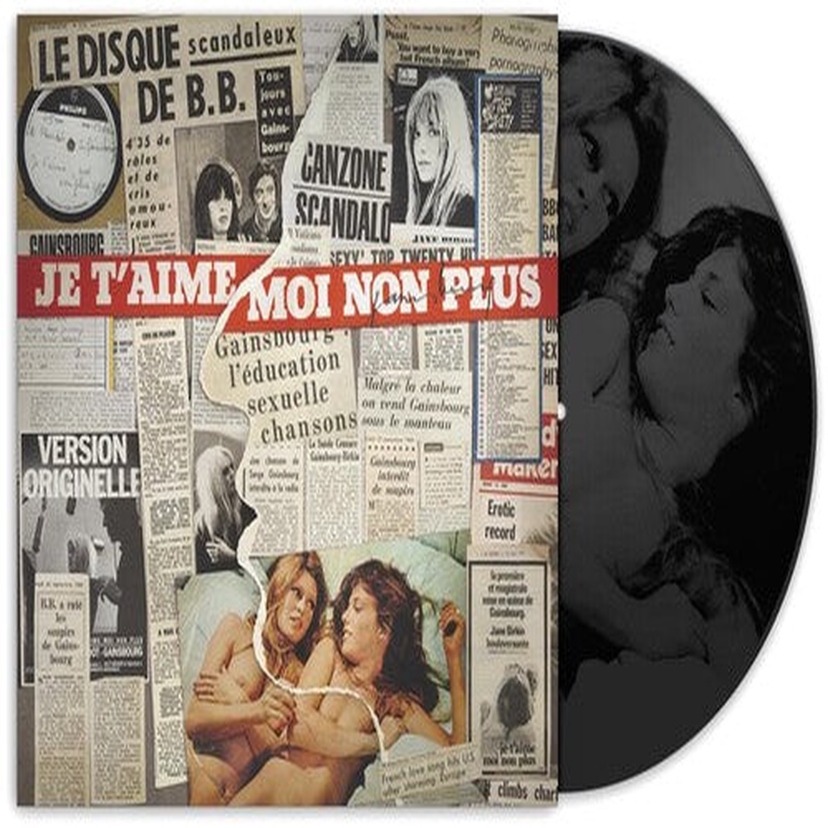Serge Gainsbourg: Je t’aime moi non plus – Etched Vinyl – VINYL LP
