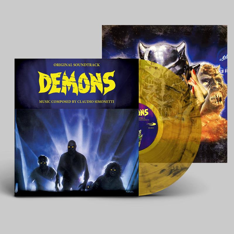 Claudio Simonetti – Demons: Original Soundtrack [Limited Marble Yellow Pus Vinyl + Insert] (LP)