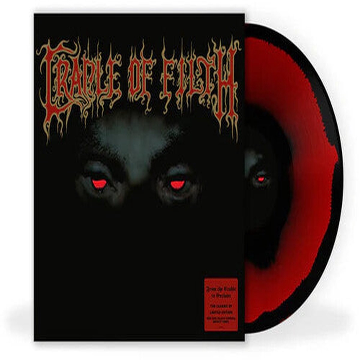 Cradle of Filth: From The Cradle To Enslave – Red & Black Colored Vinyl – VINYL LP