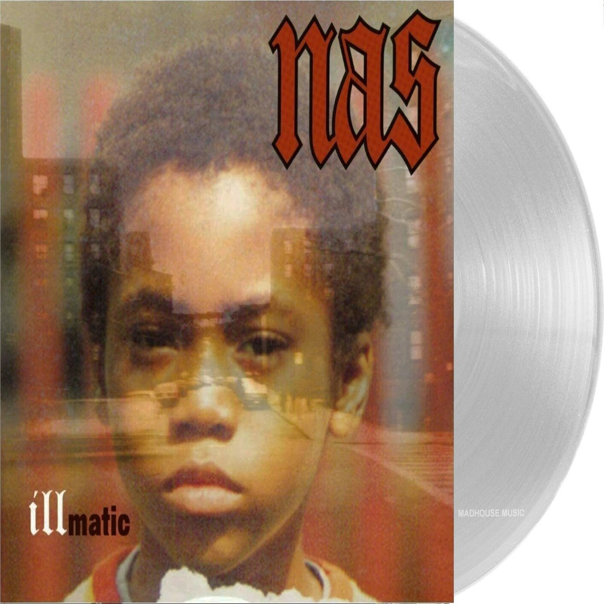 NAS – ILLMATIC : CLEAR VINYL – LP