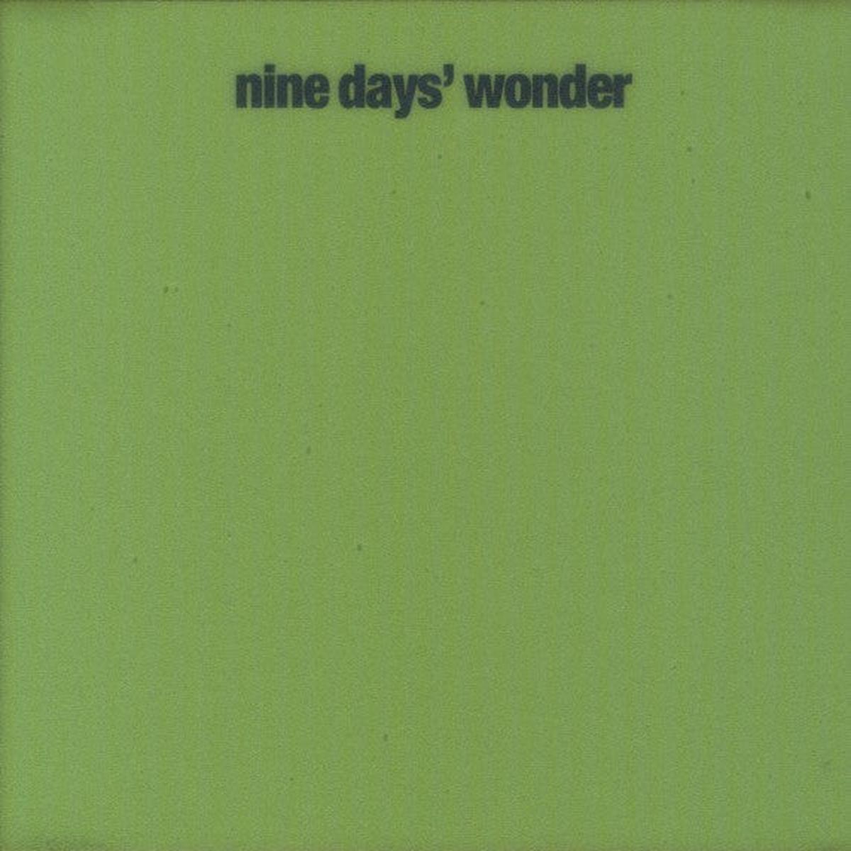 Nine Days Wonder – Nine Days Wonder (LP)