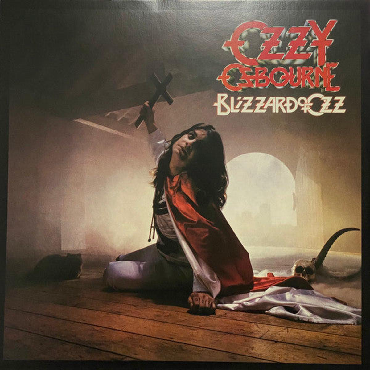 OSBOURNE OZZY 8211 BLIZZARD OF OZZ GREY WITH RED SPLATTER 8211 LP