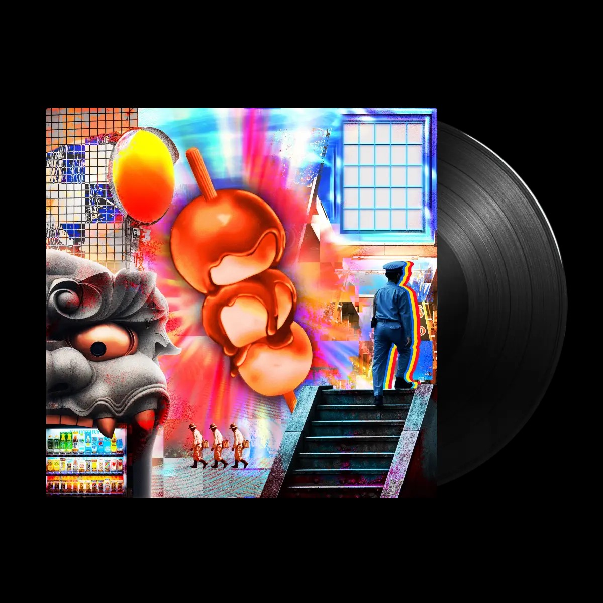 HIKARIGASASHIKOMU: Black Vinyl LP