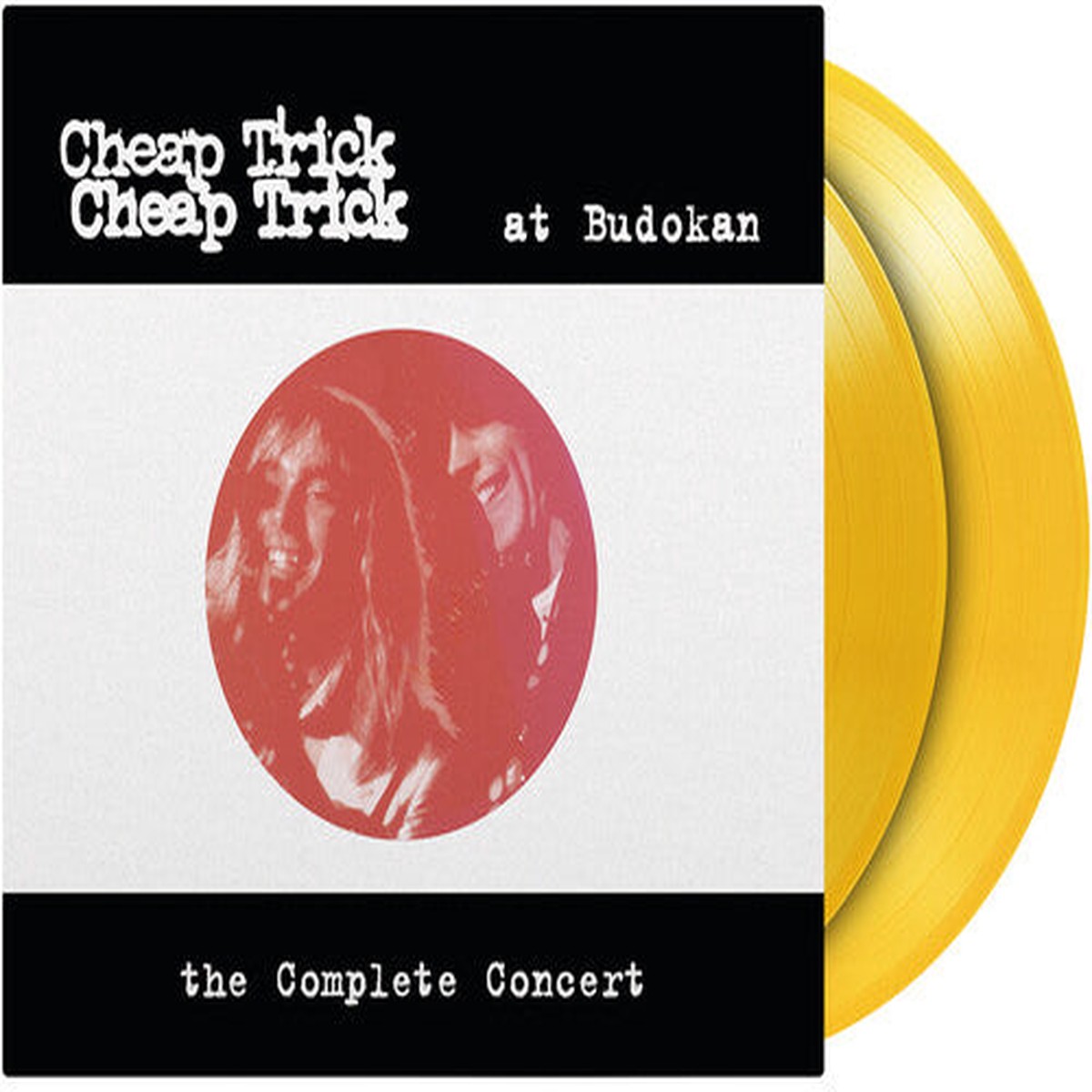Cheap Trick: At Budokan: The Complete Concert – Limited Gatefold 180-Gram Translucent Yellow Colored Vinyl – VINYL LP