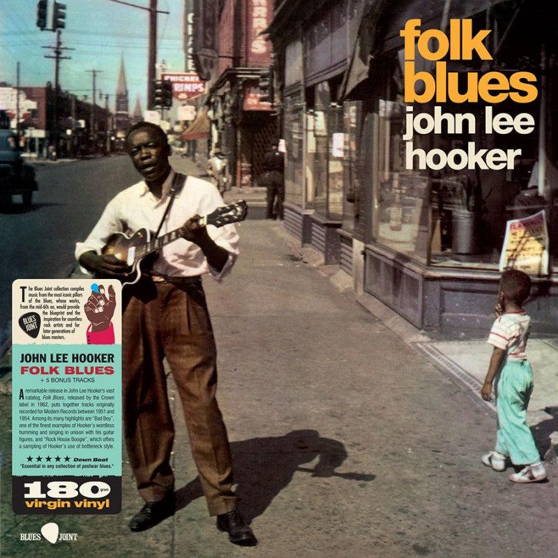 John Lee Hooker – Folk Blues + 5 Bonus Tracks (180-Gram Vinyl Limited Edition) (LP)