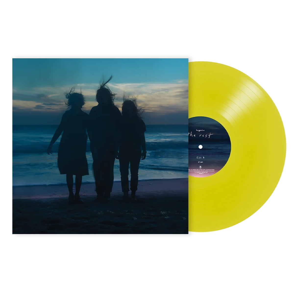 the rest Exclusive Yellow Transparent 10 Vinyl
