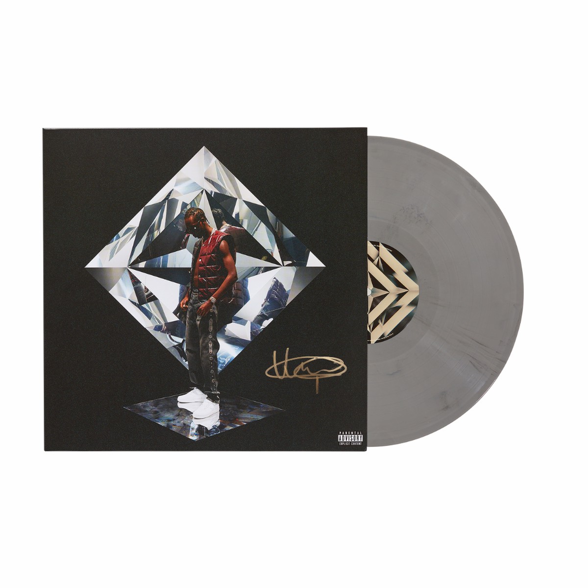 Blood Diamond – Signed Silver Vinyl
