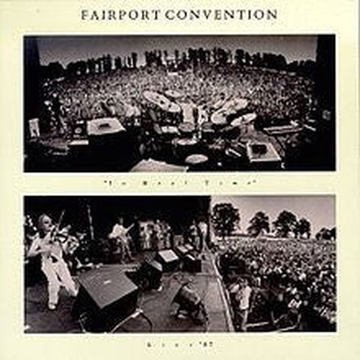 FAIRPORT CONVENTION – IN REAL TIME – LIVE ’87 (AUST.PRESS) – LP