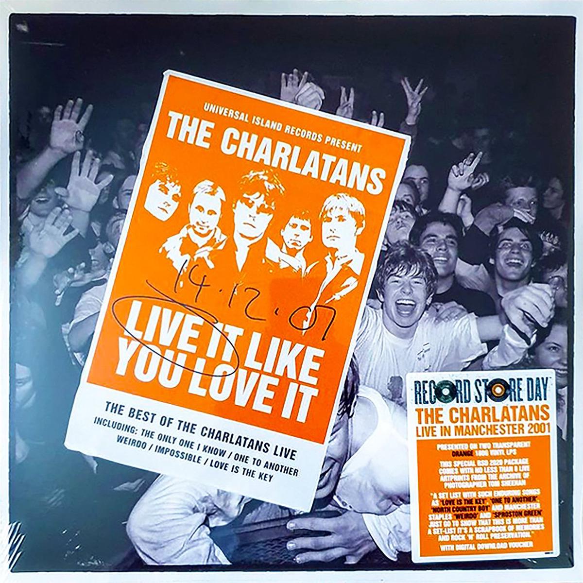 Charlatans – Live It Like You Love It (2 LPs)