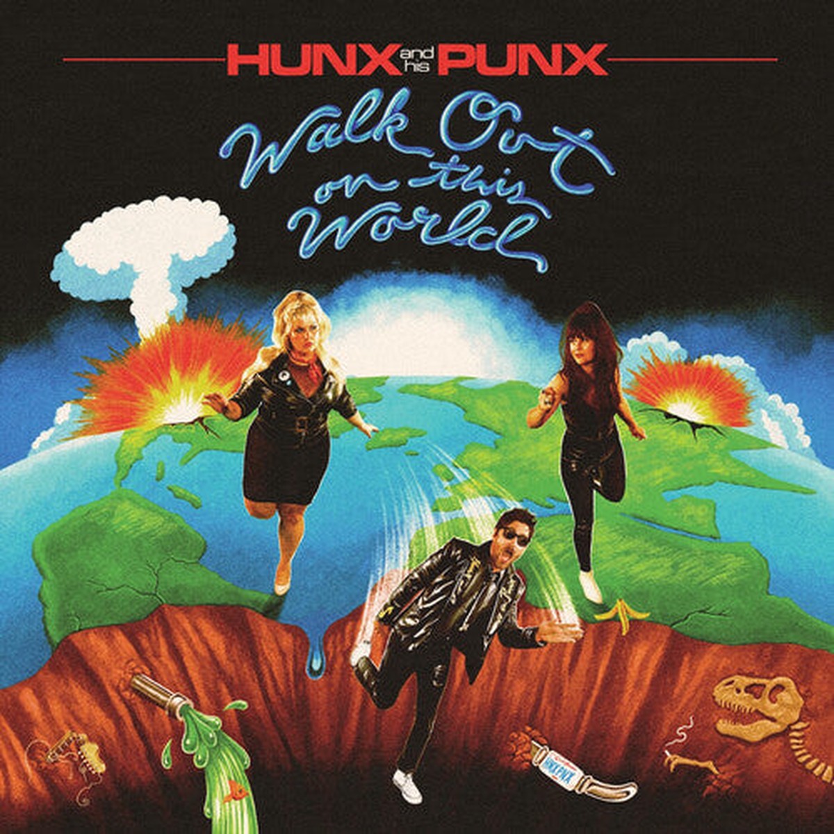 Hunx and His Punx: Walk Out On This World (CLEAR W/ NEON GREEN SPLATTER VINYL) – VINYL LP