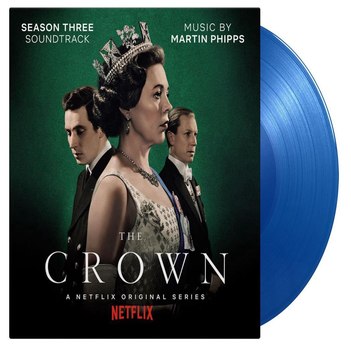 The Crown Season 3 Limited Edition Royal Blue LP