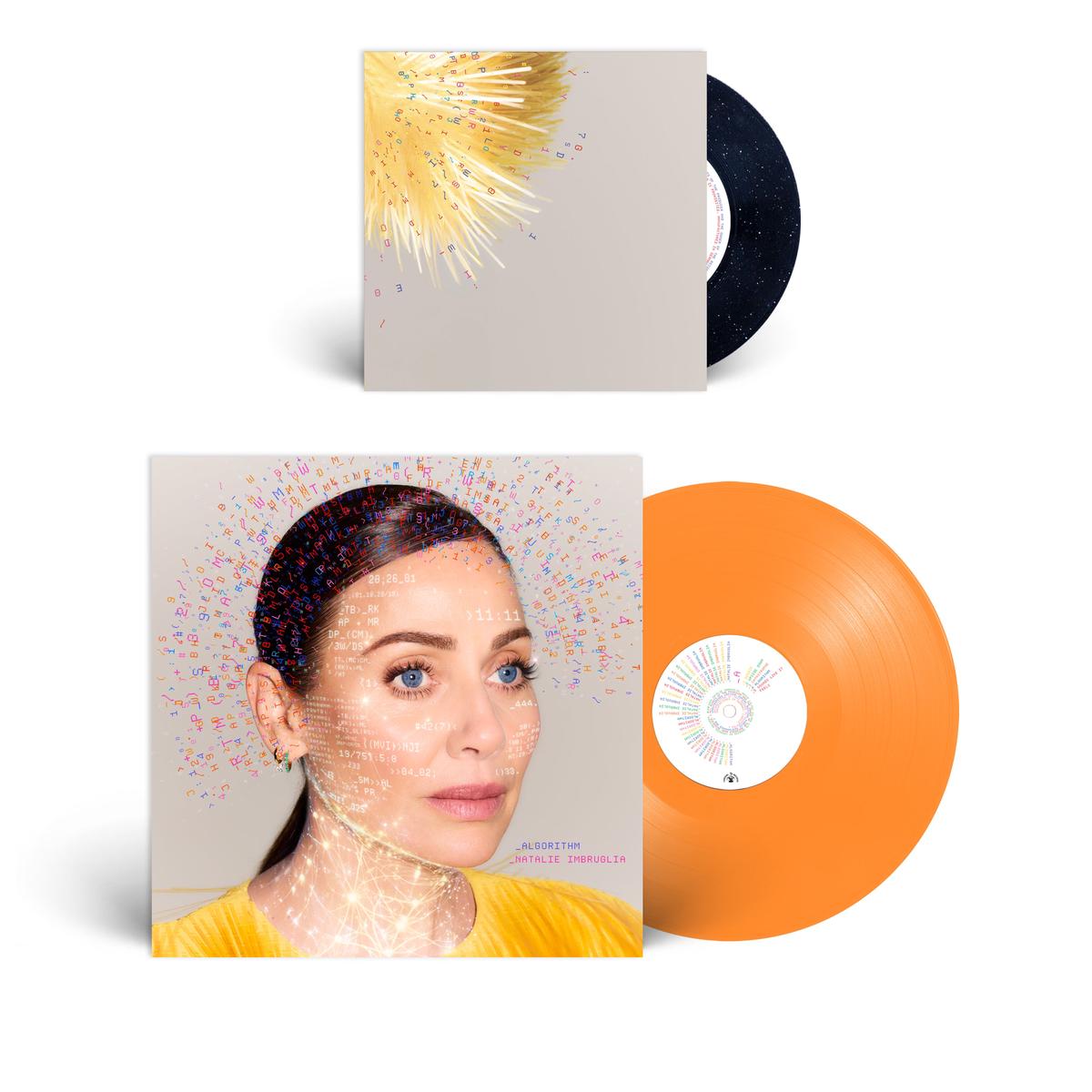 Algorithm: Gatefold Orange Vinyl LP + Sparkle 7″ Single