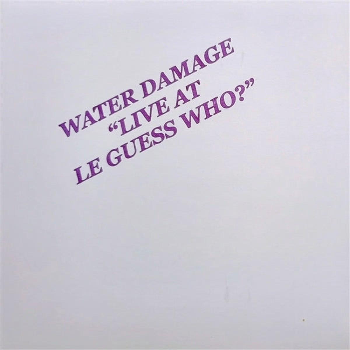 Water Damage – Live At Le Guess Who? (LP)