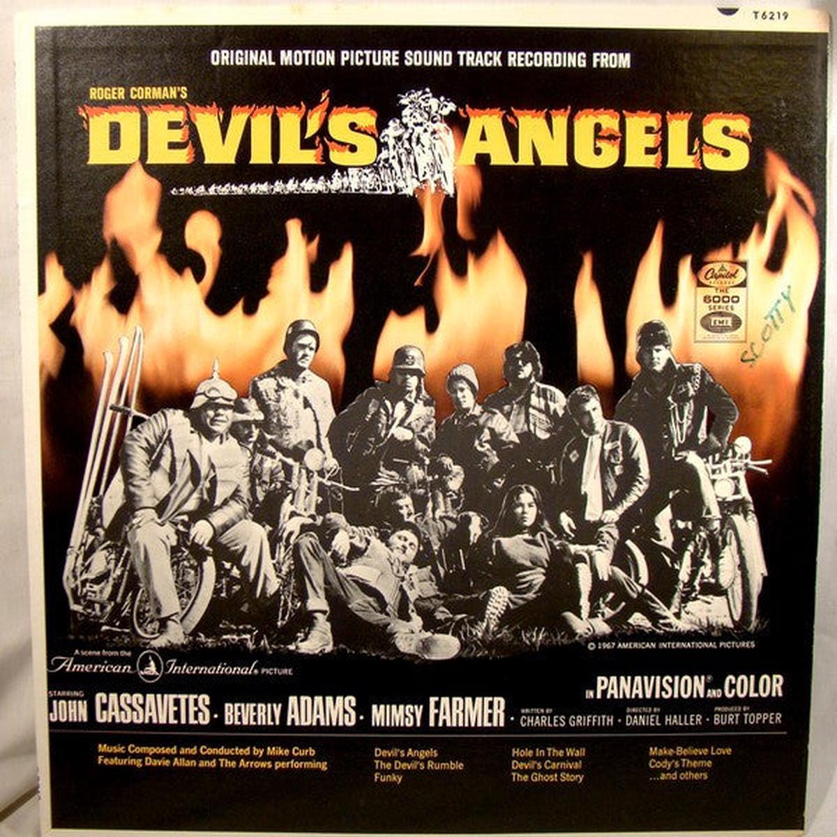 "Devil's Angels"   Jerry And The Portraits / The Arrows*  Original Motion Picture Sound Track Recording From  "Devil's Angels"