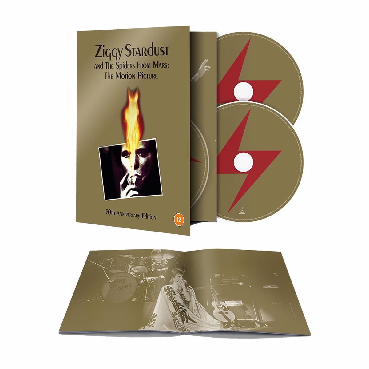Ziggy Stardust and the Spiders From Mars - The Motion Picture Soundtrack: 50th Anniversary 2CD + Blu-Ray