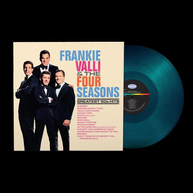 FRANKIE VALLI & THE FOUR SEASONS - Greatest '60s Hits (RSD Indie Exclusive) - LP - Sea Blue Vinyl