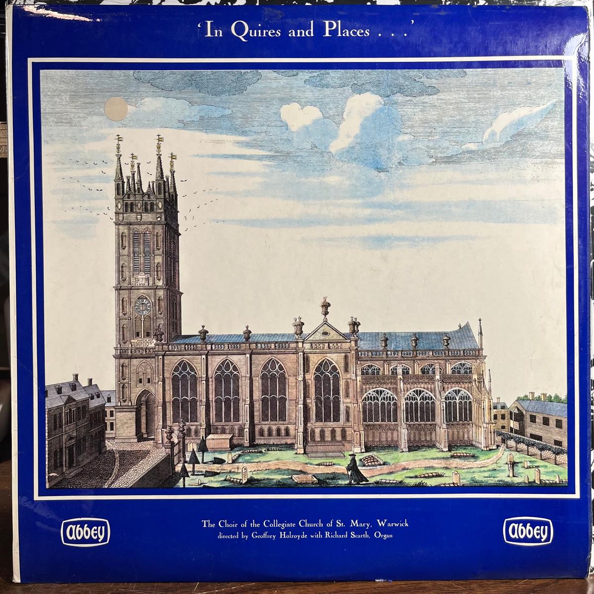 'In Quires And Places...' (VINYL) | Excellent+ (EX+) Near Mint- (NM-) - - CLASSICAL / USED *EXCELLENT+*