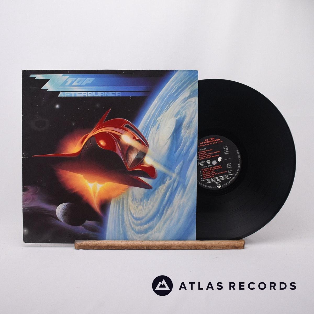 ZZ Top - Afterburner - Insert LP Vinyl Record - VG+/EX